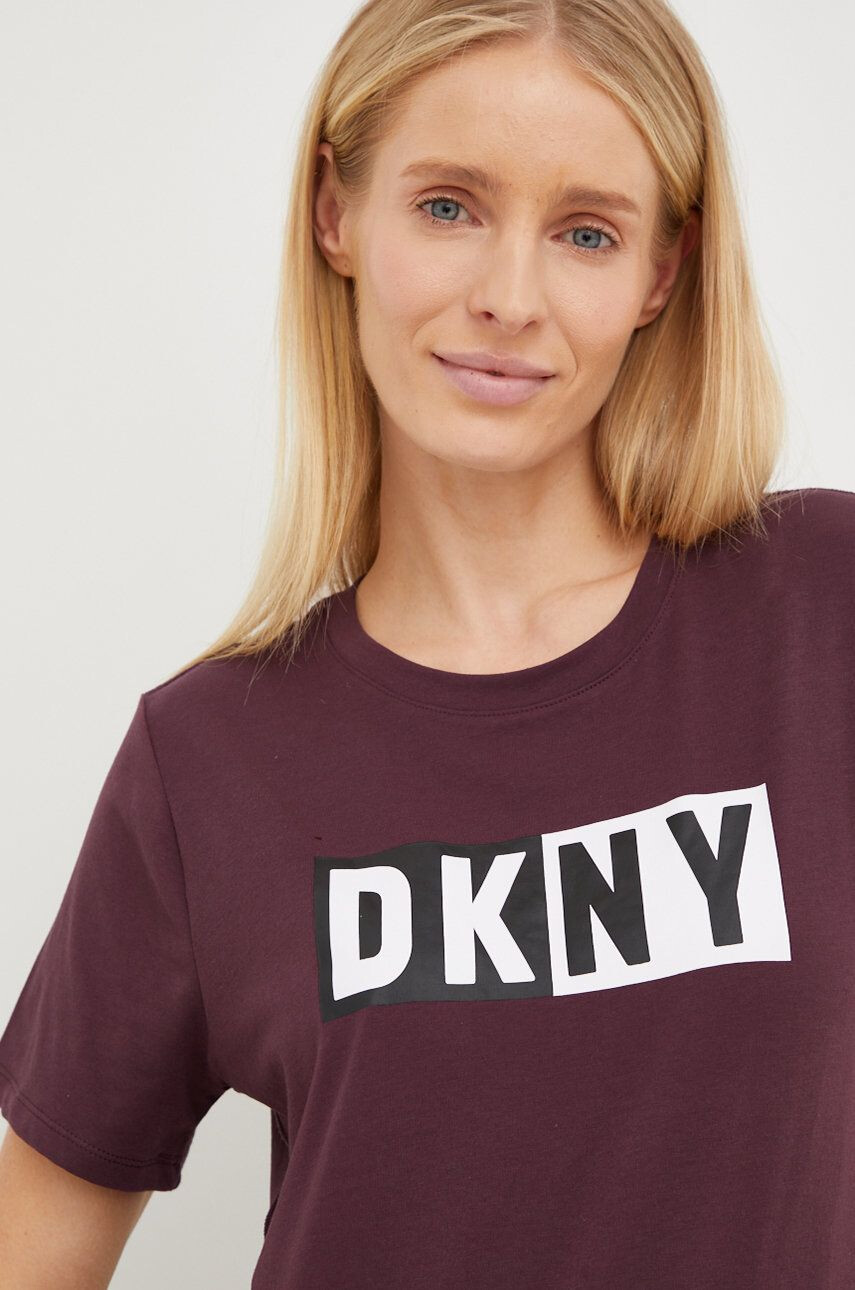 DKNY Тениска в розово - Pepit.bg