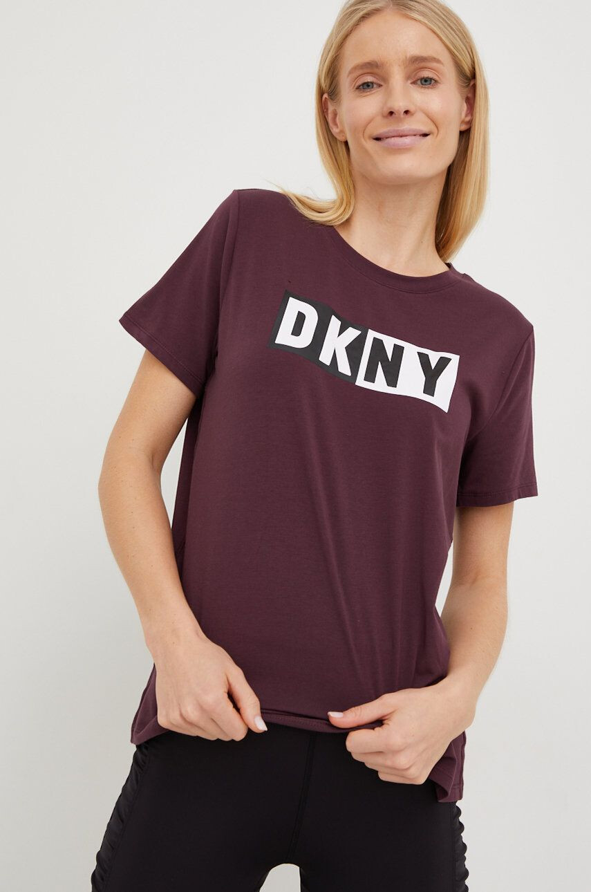 DKNY Тениска в розово - Pepit.bg