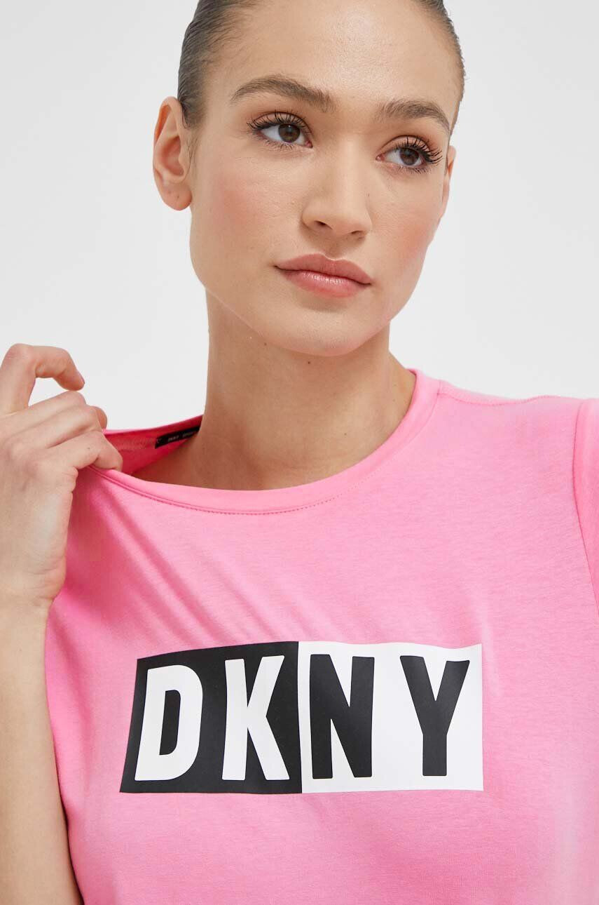 DKNY Тениска в лилаво - Pepit.bg