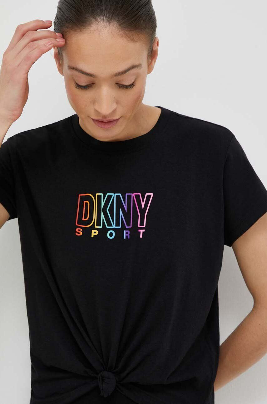 DKNY Тениска в черно - Pepit.bg