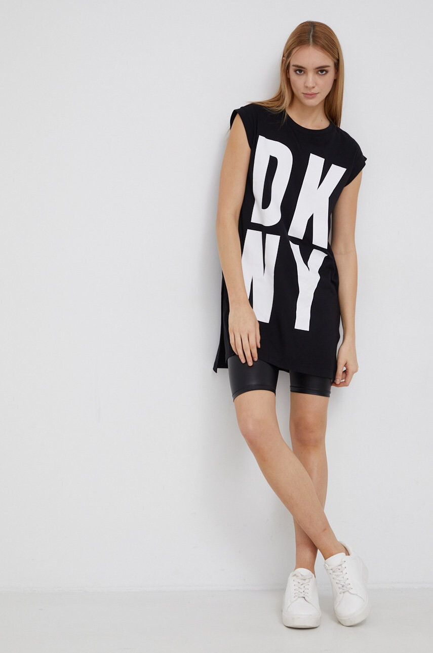 DKNY Тениска в черно - Pepit.bg