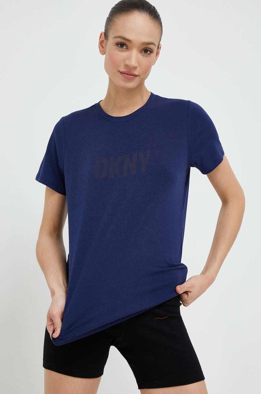 DKNY Тениска в тъмносиньо - Pepit.bg