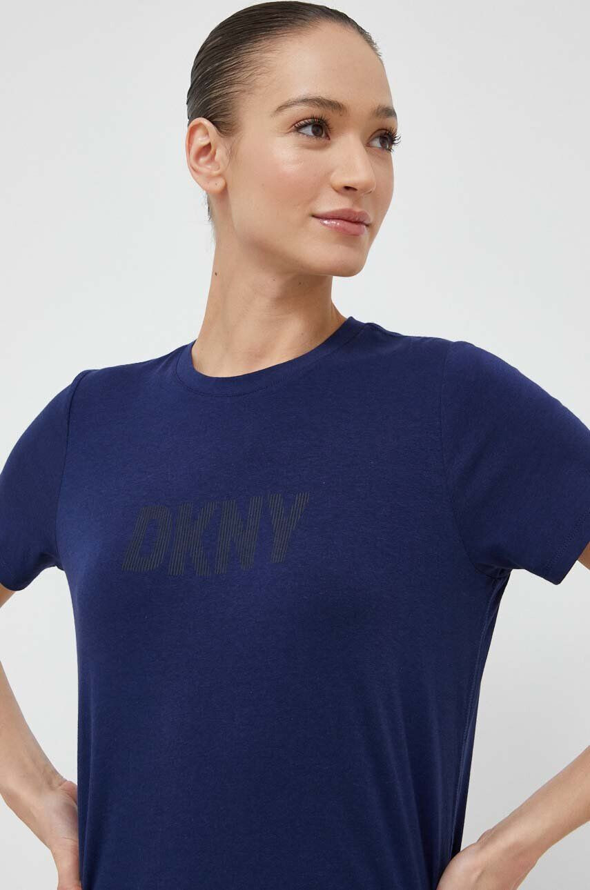 DKNY Тениска в тъмносиньо - Pepit.bg