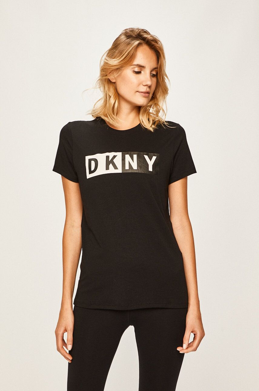 DKNY Тениска в черно - Pepit.bg