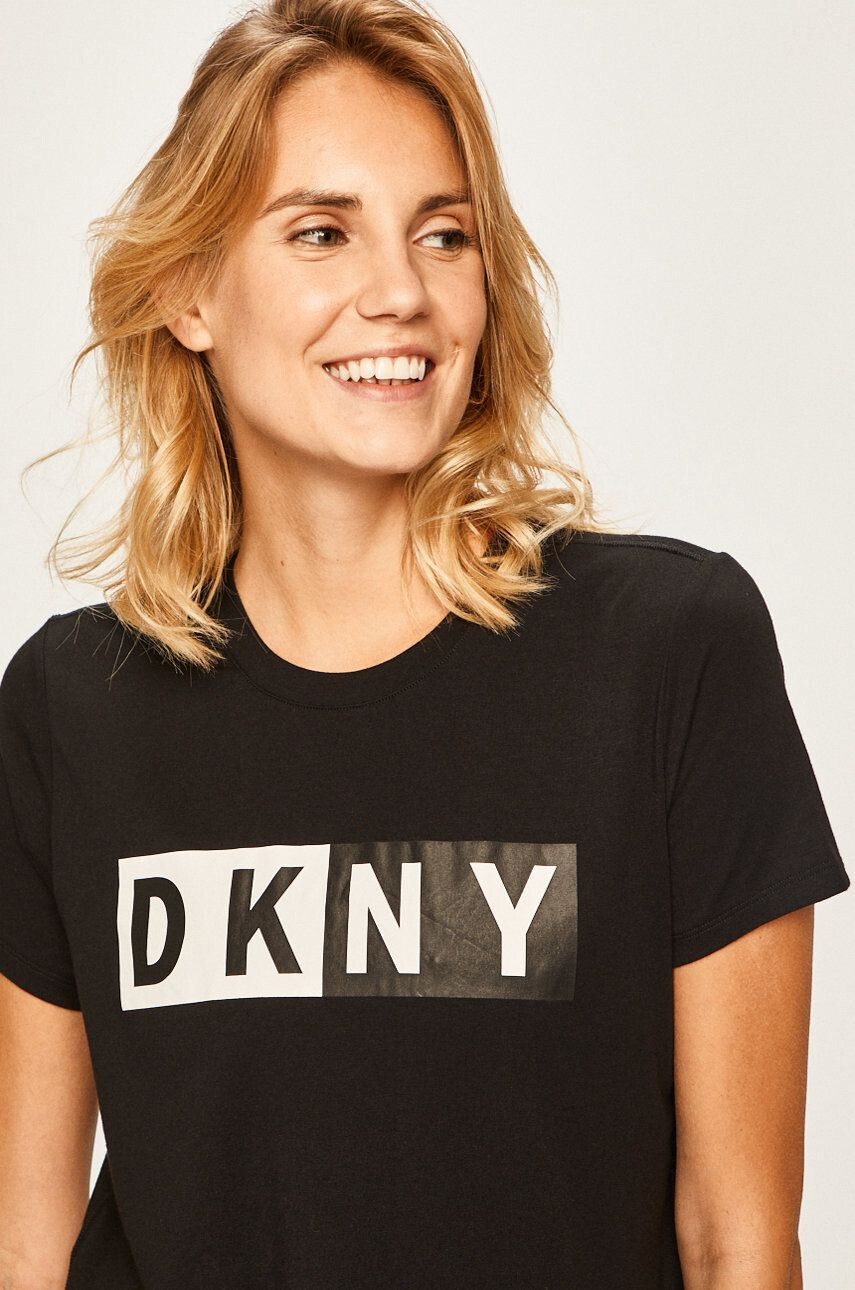 DKNY Тениска в черно - Pepit.bg