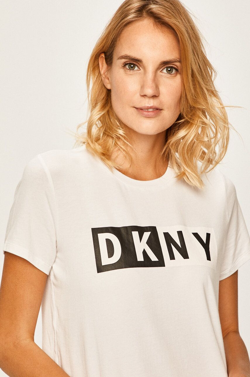 DKNY Тениска в бяло - Pepit.bg