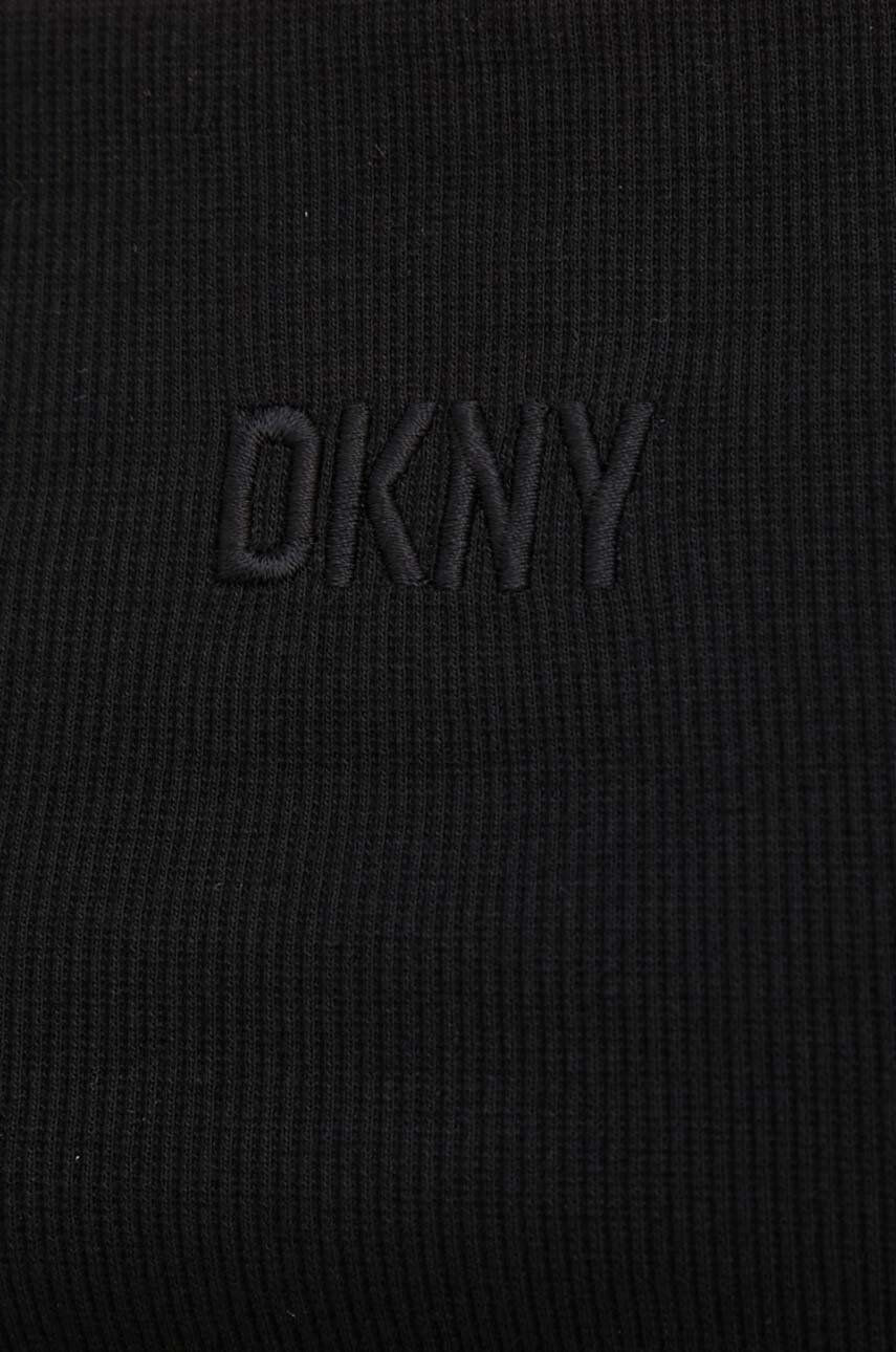 DKNY Топ дамски в черно с гол гръб - Pepit.bg