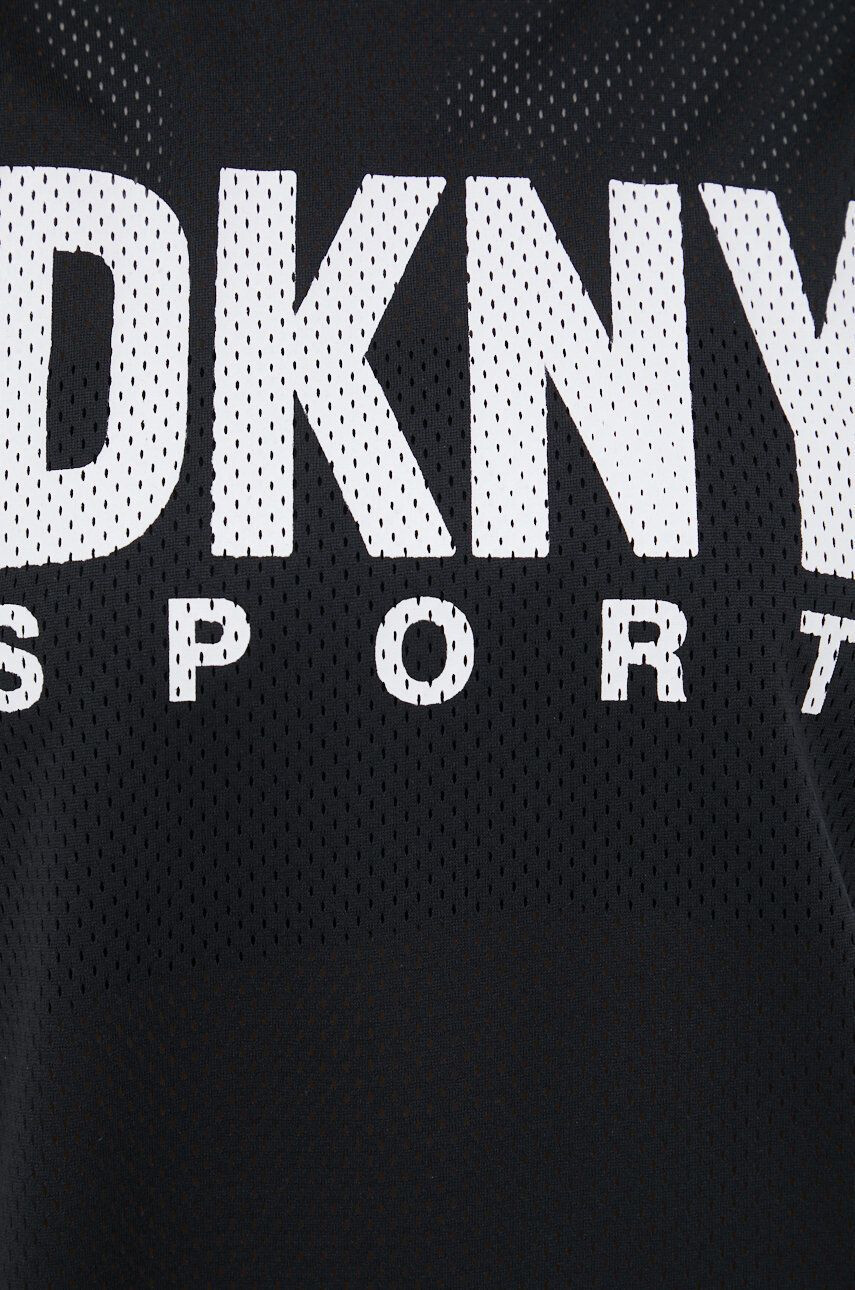 DKNY Топ дамски в черно - Pepit.bg