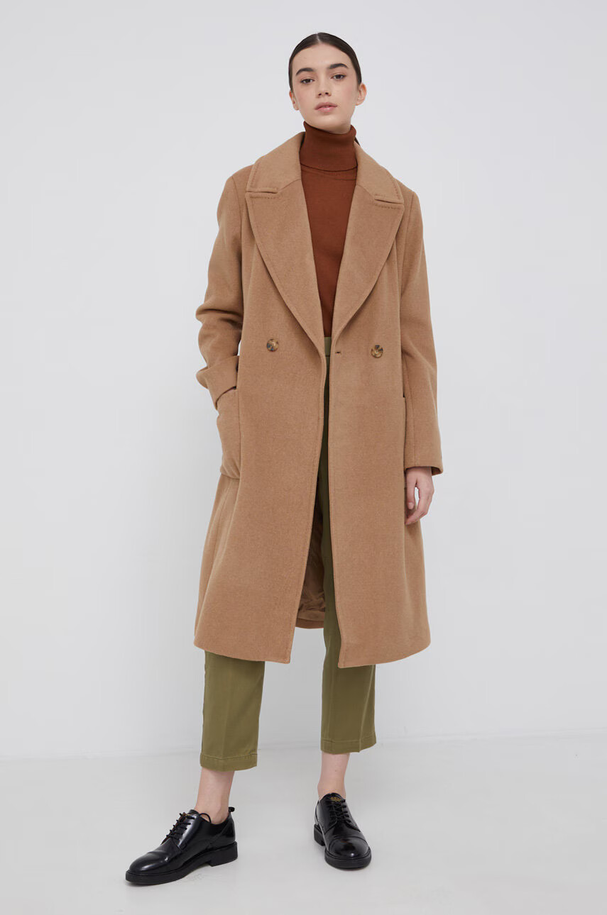 DKNY Вълнено палто - Pepit.bg