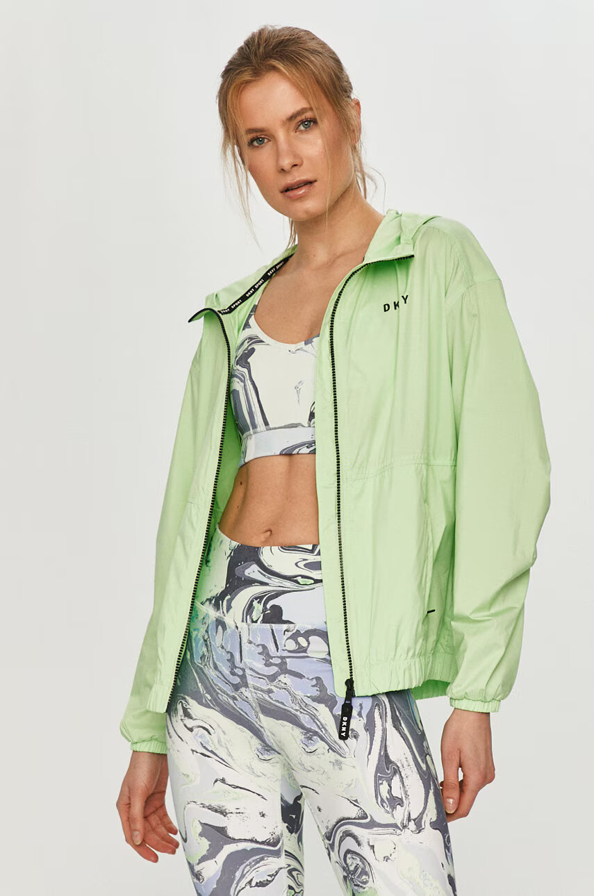 DKNY Яке в зелено с преходна изолация - Pepit.bg