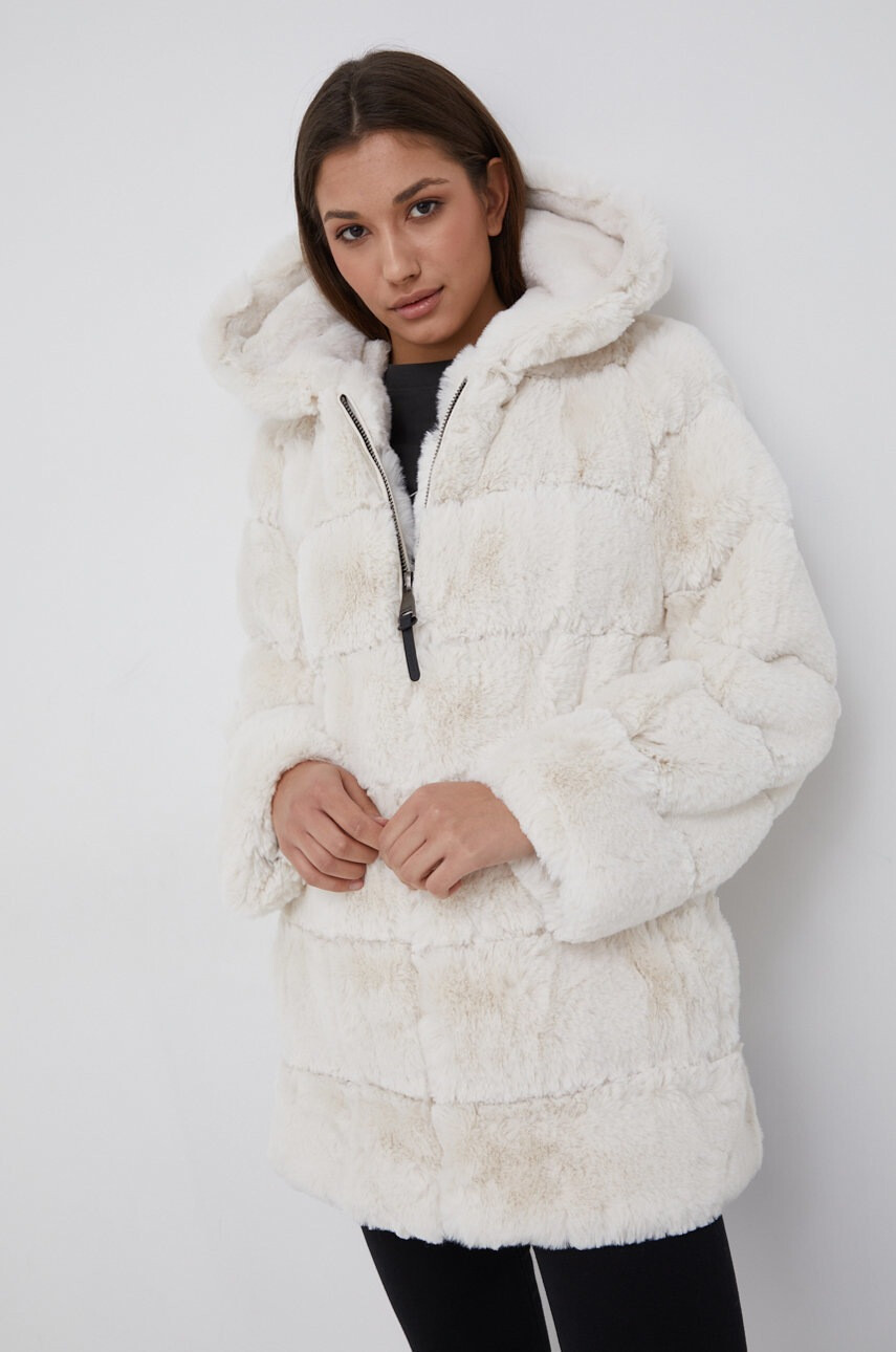 DKNY Яке в кремаво с преходна изолация - Pepit.bg