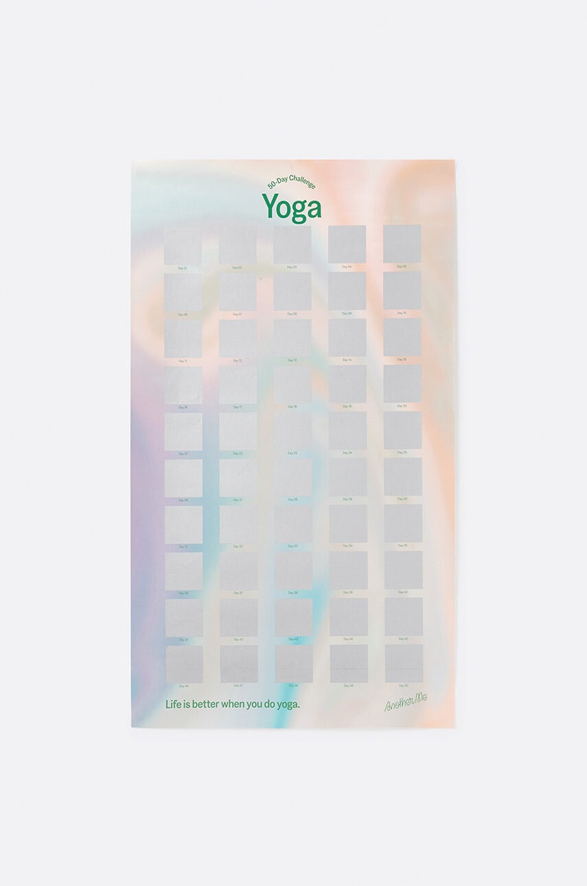 DOIY Скреч плакат 50 Day Yoga Challenge - Pepit.bg