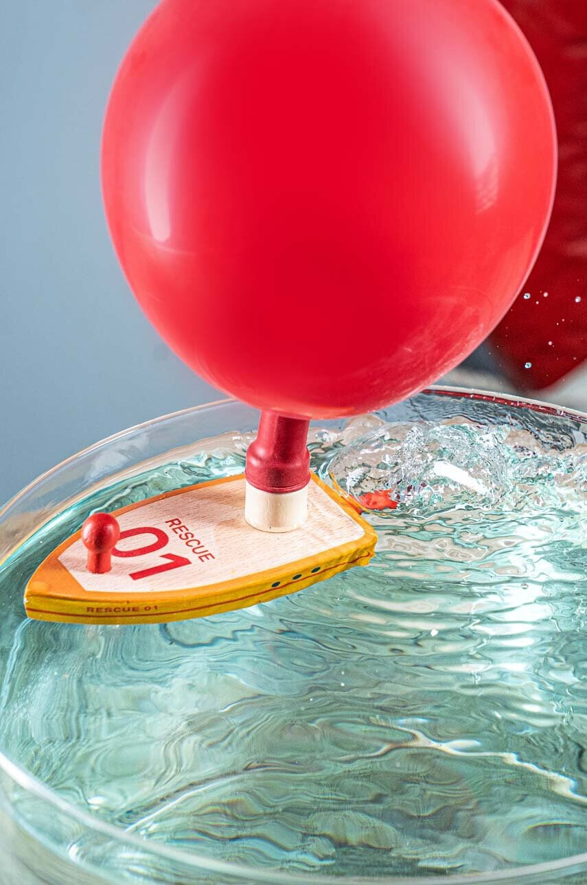 Donkey Играчка лодка с балон Balloon Puster Rescue 01 - Pepit.bg