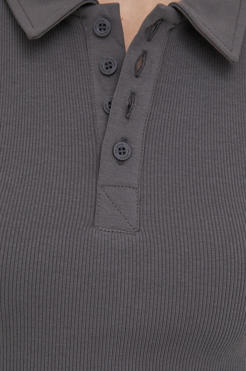 Dr. Denim Топ дамски в сиво - Pepit.bg