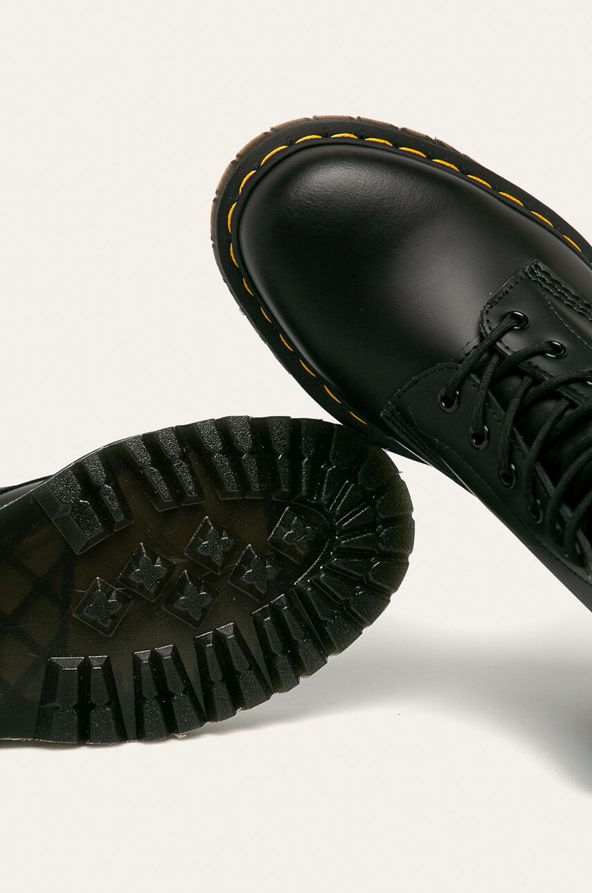 Dr. Martens Кожени туристически обувки 1460 Bex Smooth в черно 0 - Pepit.bg