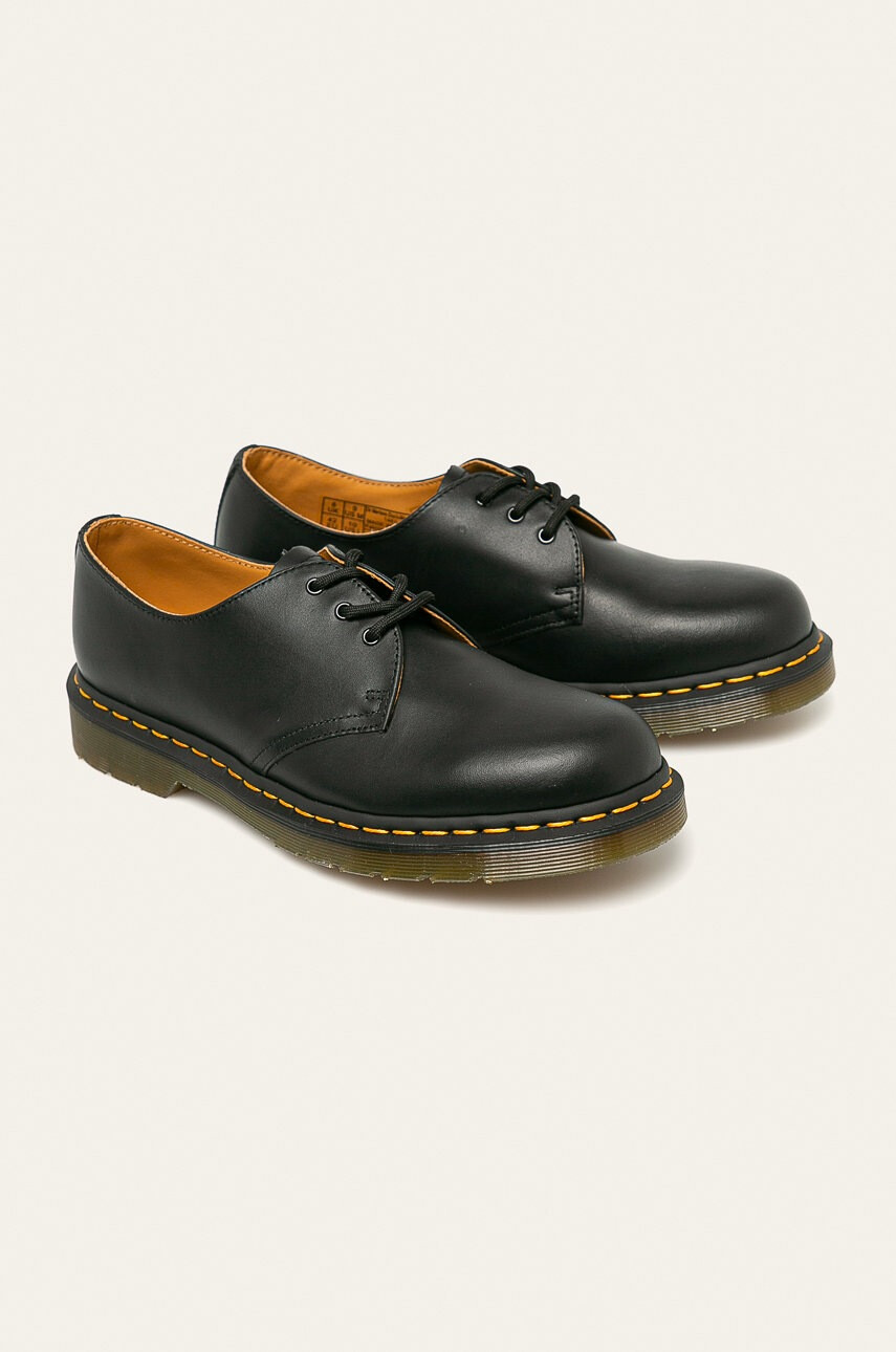 Dr. Martens Половинки обувки 1461 в черно - Pepit.bg