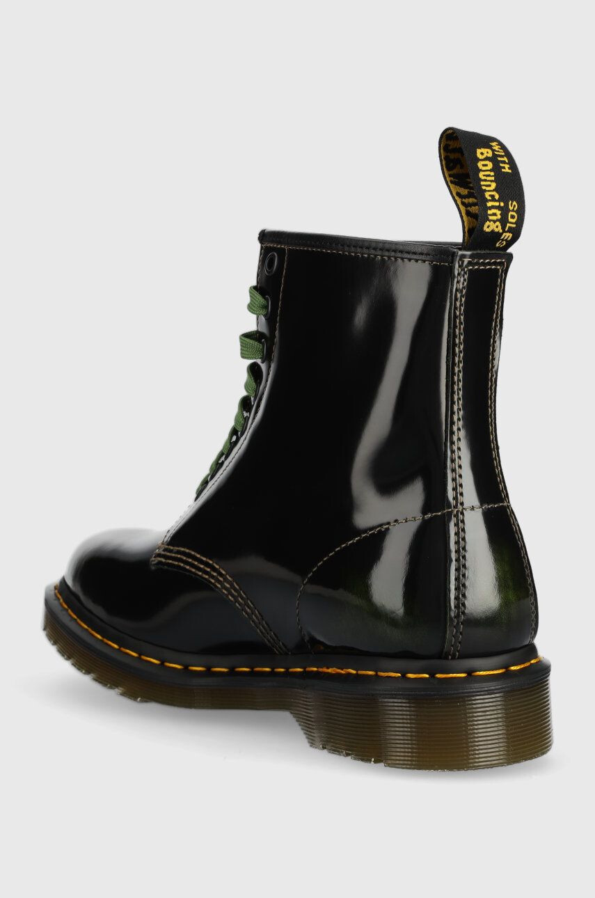 Dr. Martens Кожени боти 1460 The Clash в черно с равна подметка - Pepit.bg