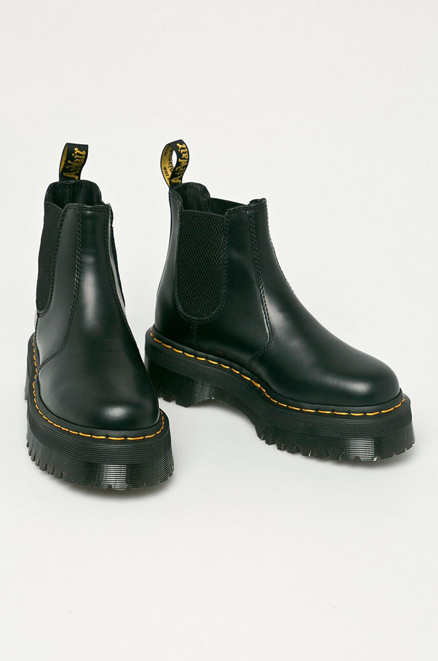 Dr. Martens Кожени боти челси 2976 Quad - Pepit.bg