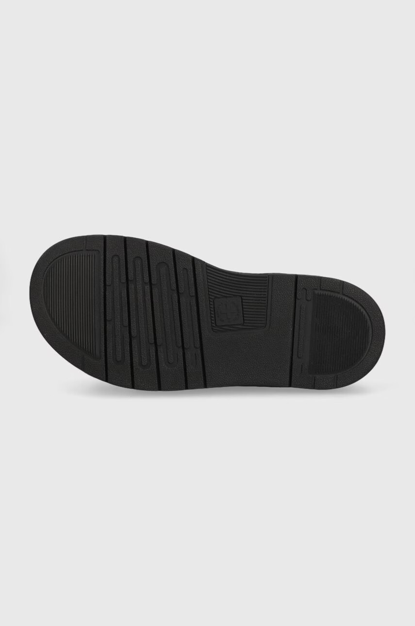 Dr. Martens Кожени чехли в черно - Pepit.bg