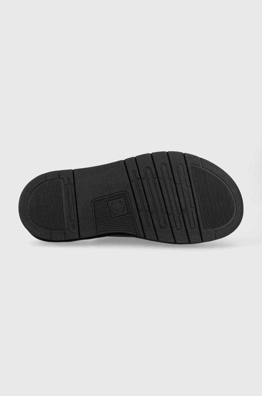 Dr. Martens Кожени чехли в черно - Pepit.bg