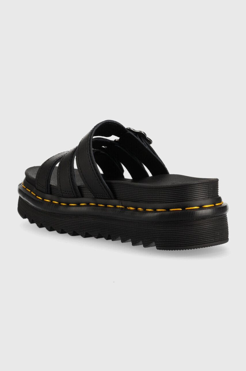 Dr. Martens Кожени чехли Blaire Slide Flwr - Pepit.bg