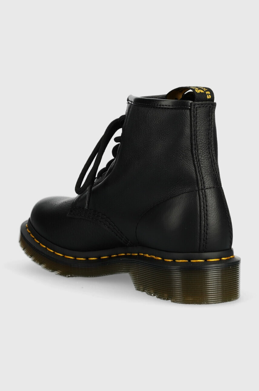 Dr. Martens Кожени кубинки 101 в черно с платформа DM30700001 - Pepit.bg