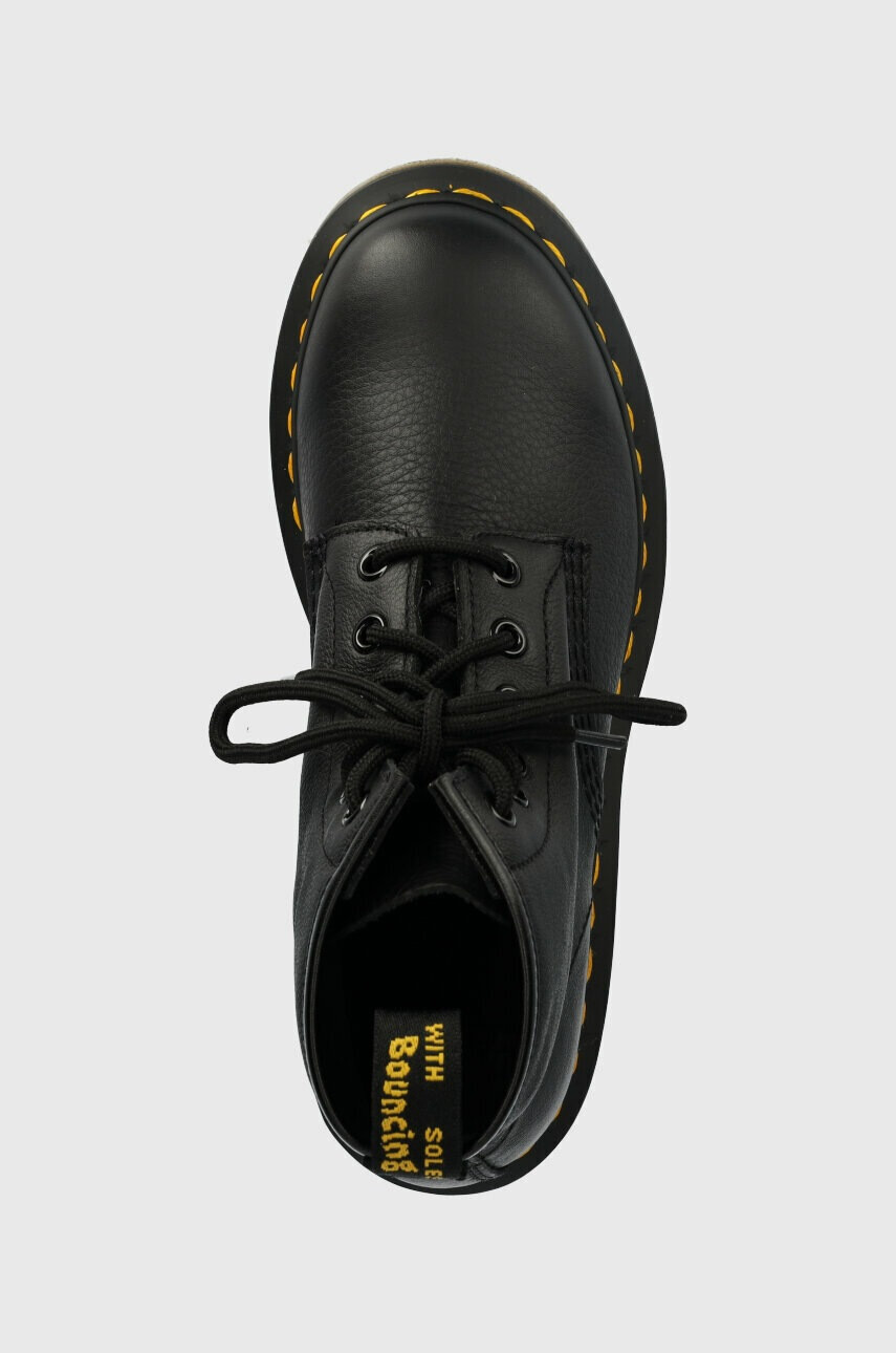 Dr. Martens Кожени кубинки 101 в черно с платформа DM30700001 - Pepit.bg