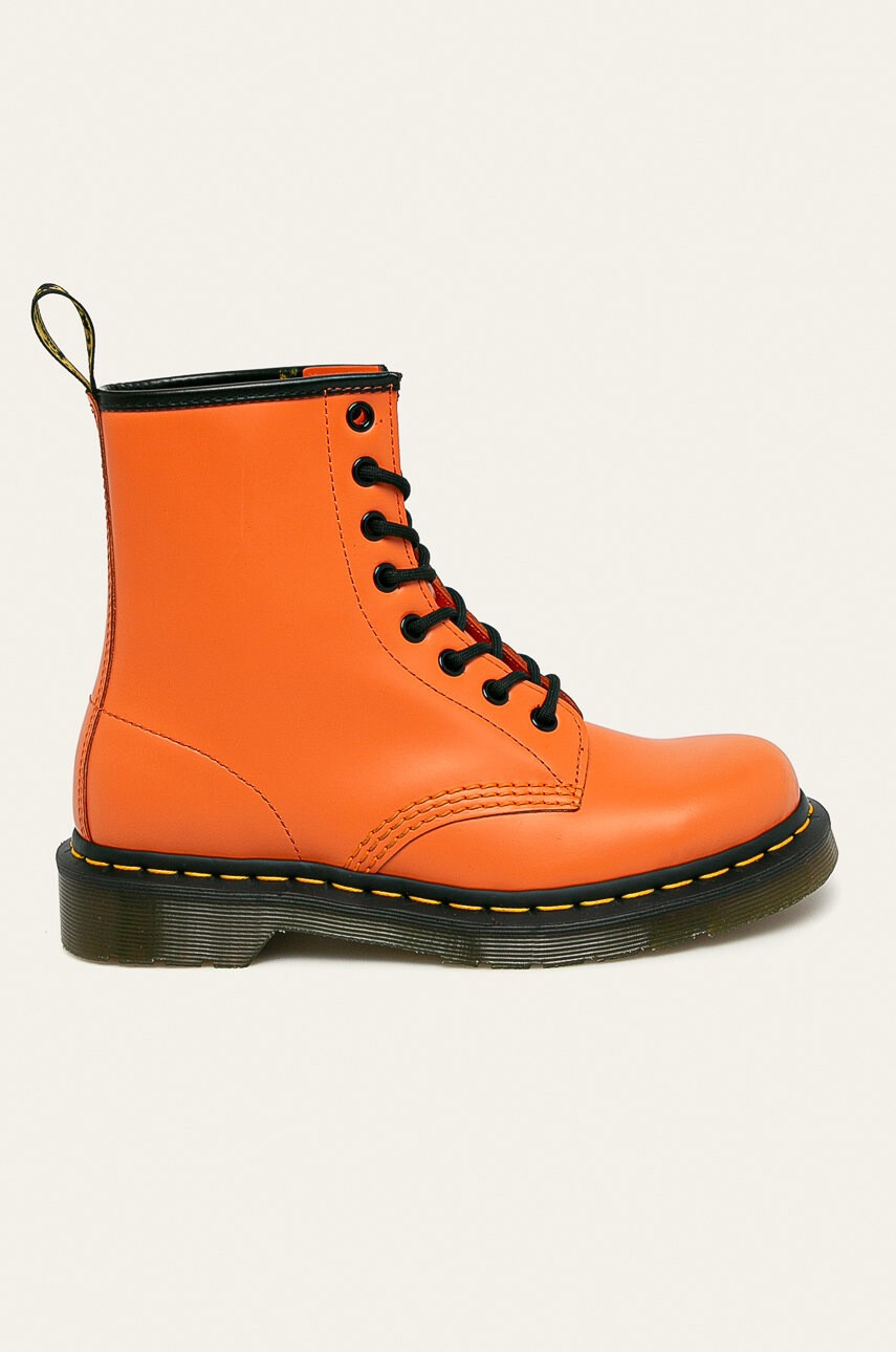 Dr. Martens Кожени кубинки 1460 Orange - Pepit.bg
