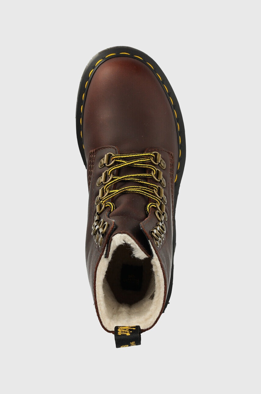 Dr. Martens Кожени кубинки 1460 Pascal в черно с равна подметка DM30862009 - Pepit.bg
