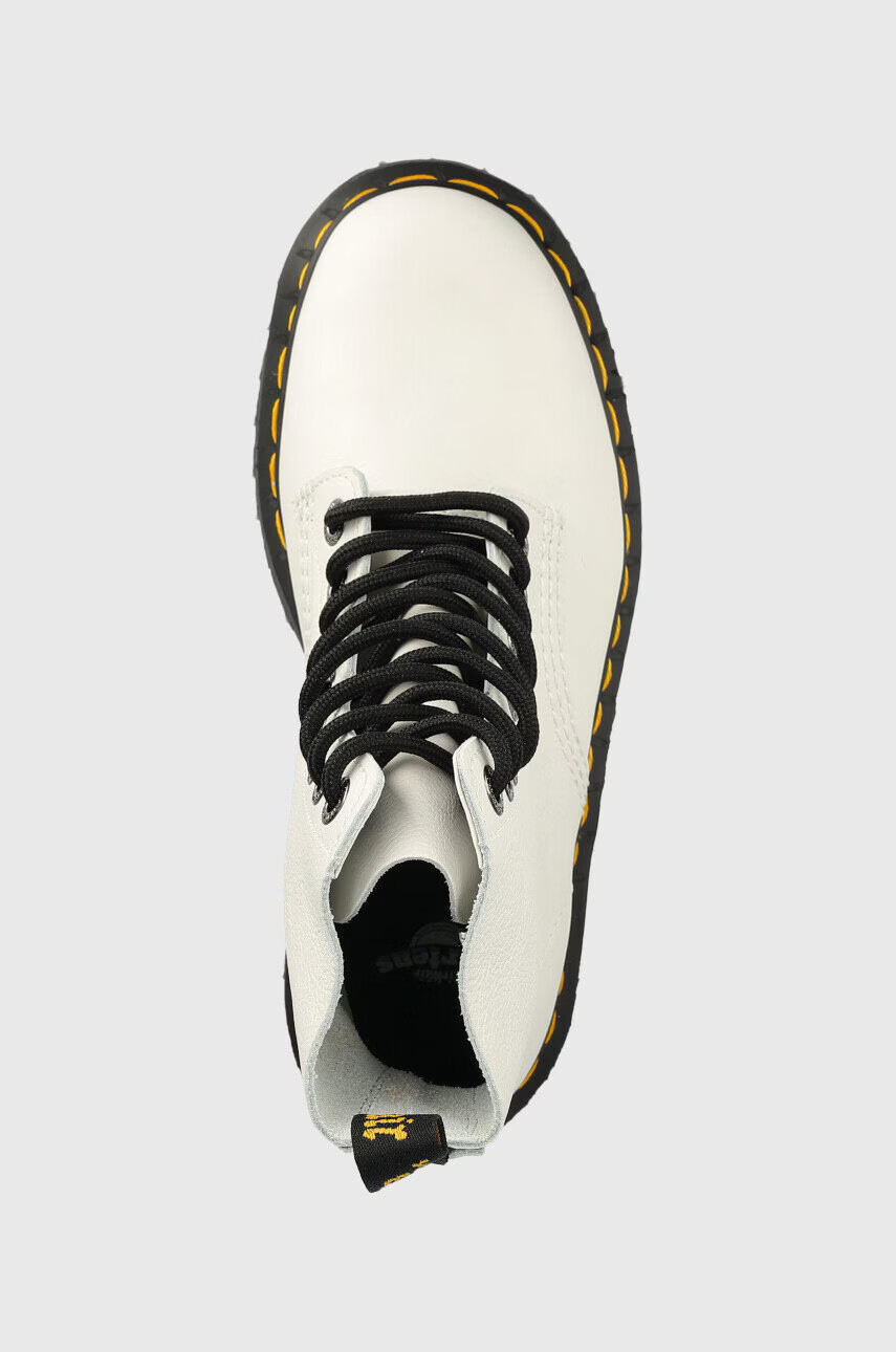 Dr. Martens Кожени кубинки 1460 Pascal Max в бяло с платформа - Pepit.bg