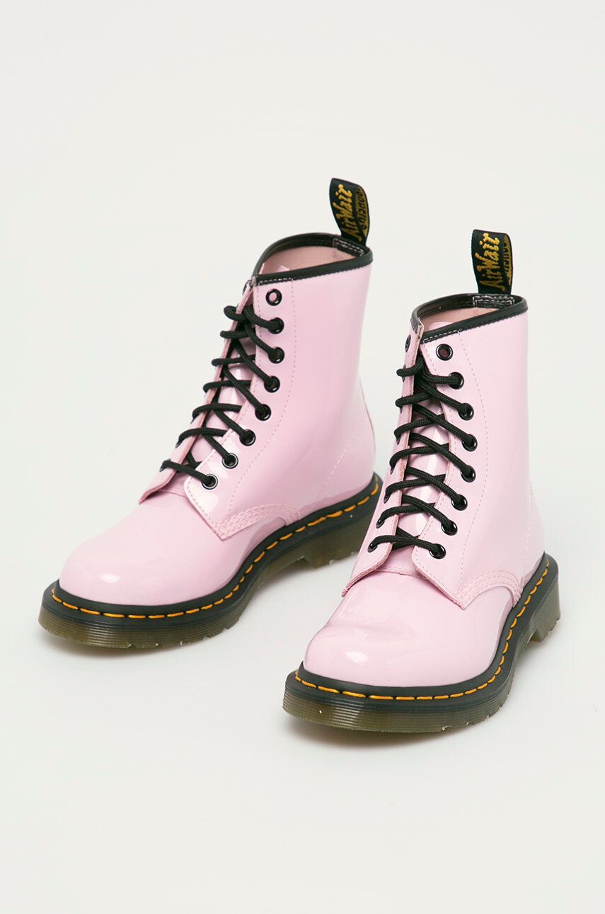 Dr. Martens Кожени боти - Pepit.bg