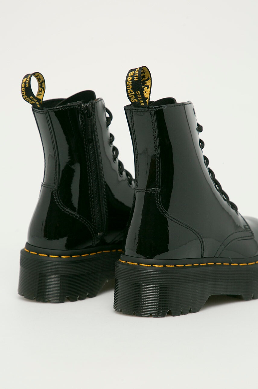 Dr. Martens Кожени кубинки дамски - Pepit.bg