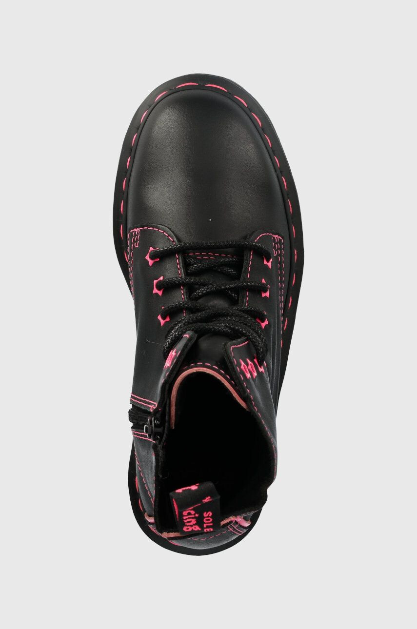 Dr. Martens Кожени кубинки Jadon Ii Star в черно с платформа - Pepit.bg