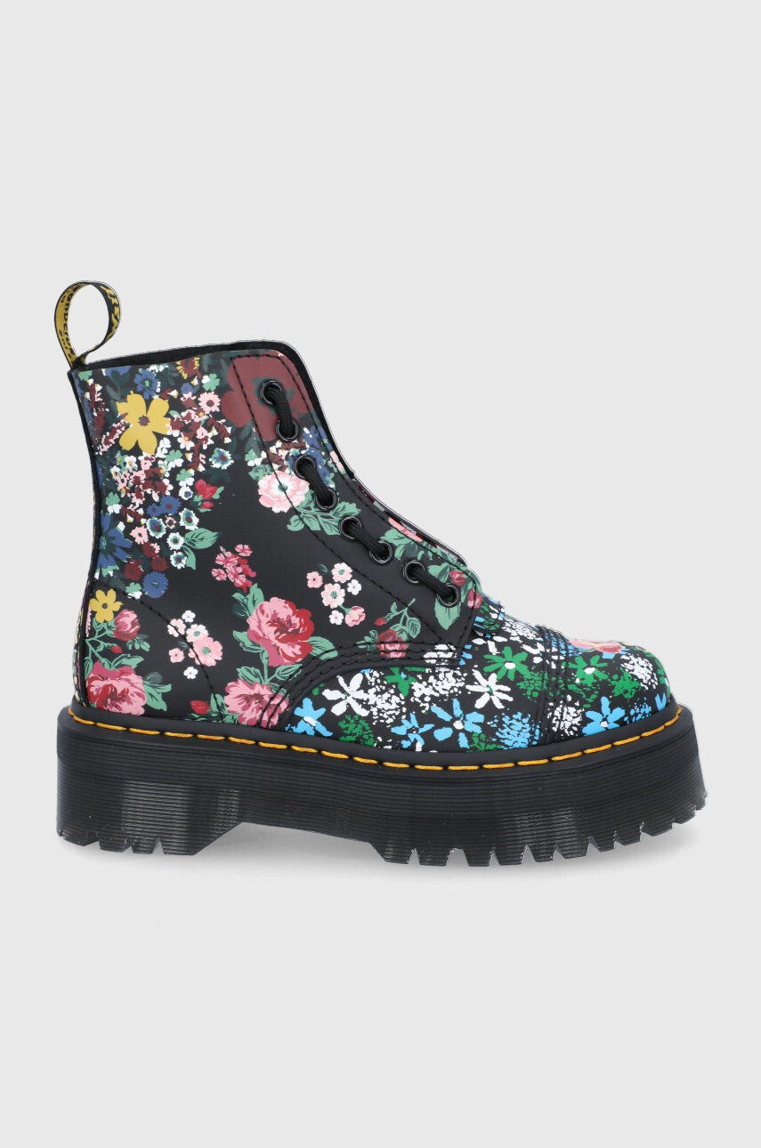 Dr. Martens Кожени кубинки - Pepit.bg