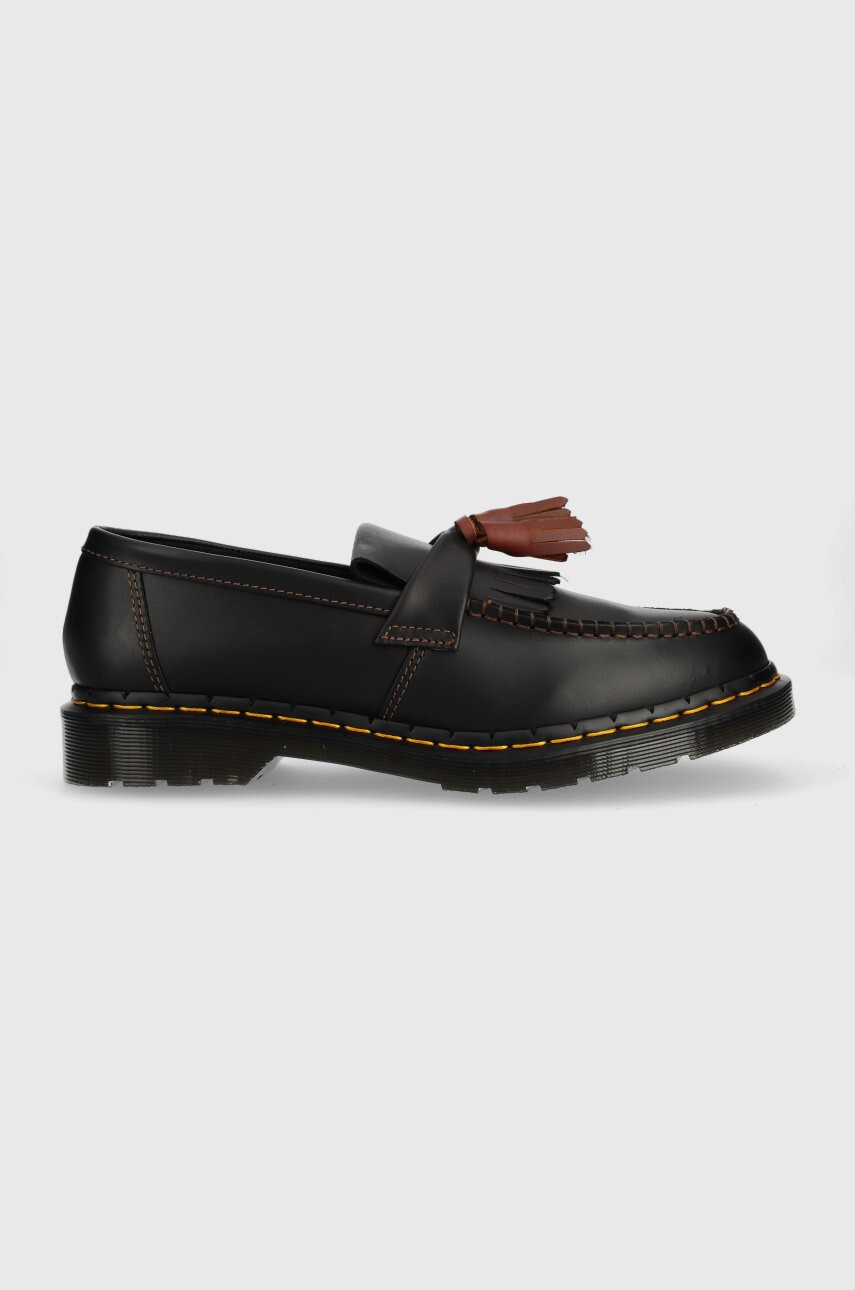 Dr. Martens Кожени мокасини в черно - Pepit.bg