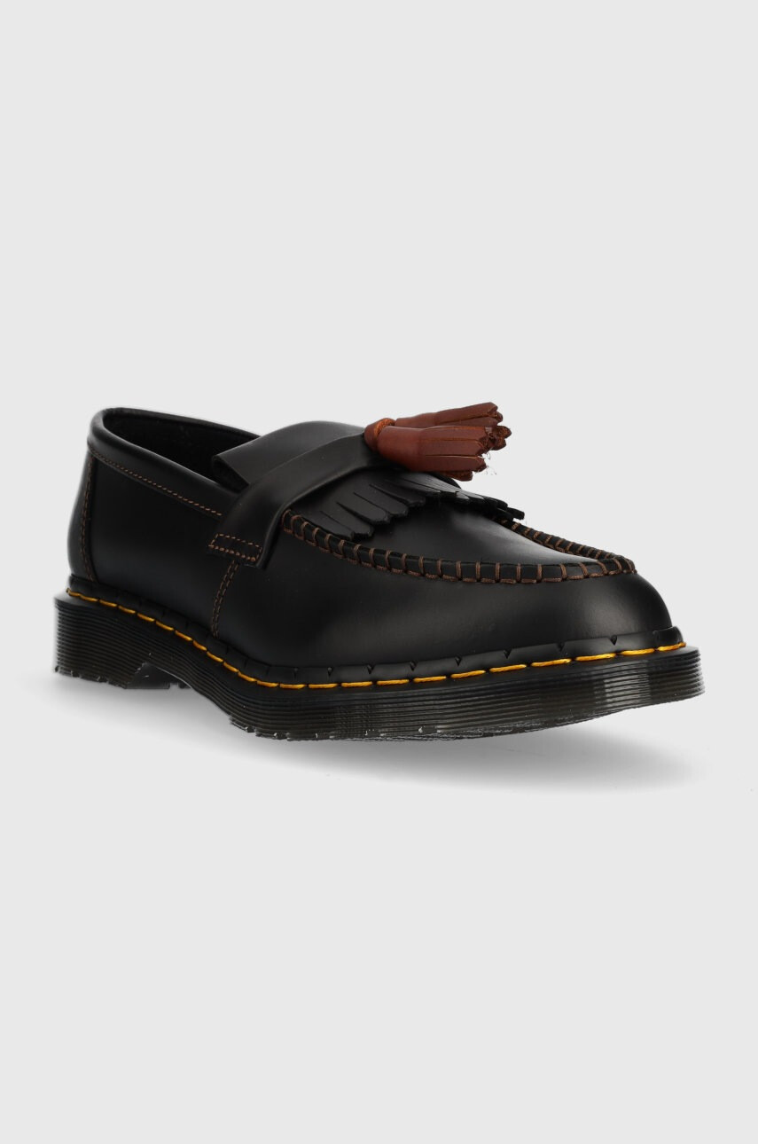 Dr. Martens Кожени мокасини в черно - Pepit.bg