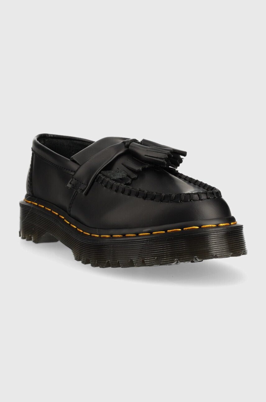 Dr. Martens Кожени мокасини Adrian Bex в черно - Pepit.bg