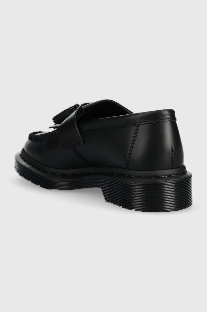 Dr. Martens Кожени мокасини Adrian Mono в черно с равна подметка DM30637001 - Pepit.bg