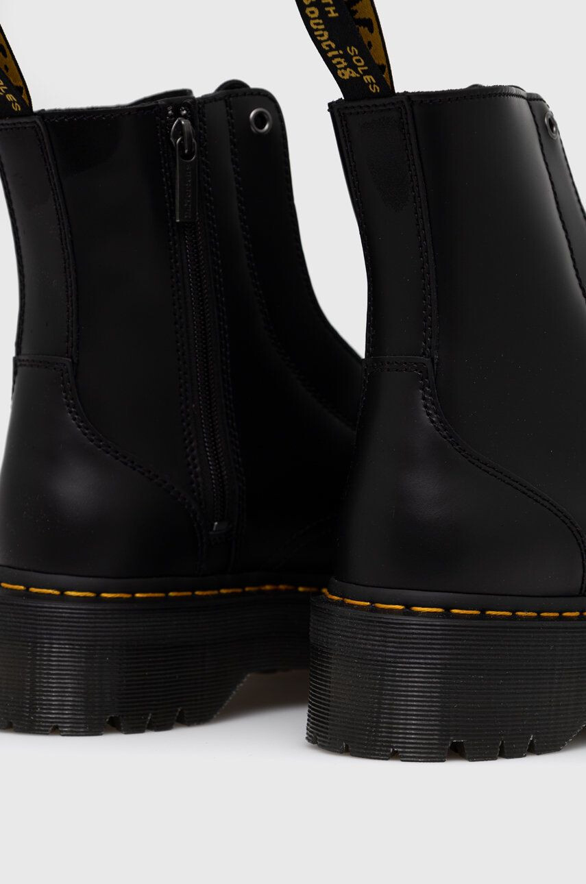 Dr. Martens Кожени обувки в черно - Pepit.bg