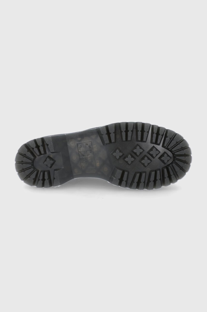 Dr. Martens Кожени половинки обувки 1461 Quad в черно - Pepit.bg