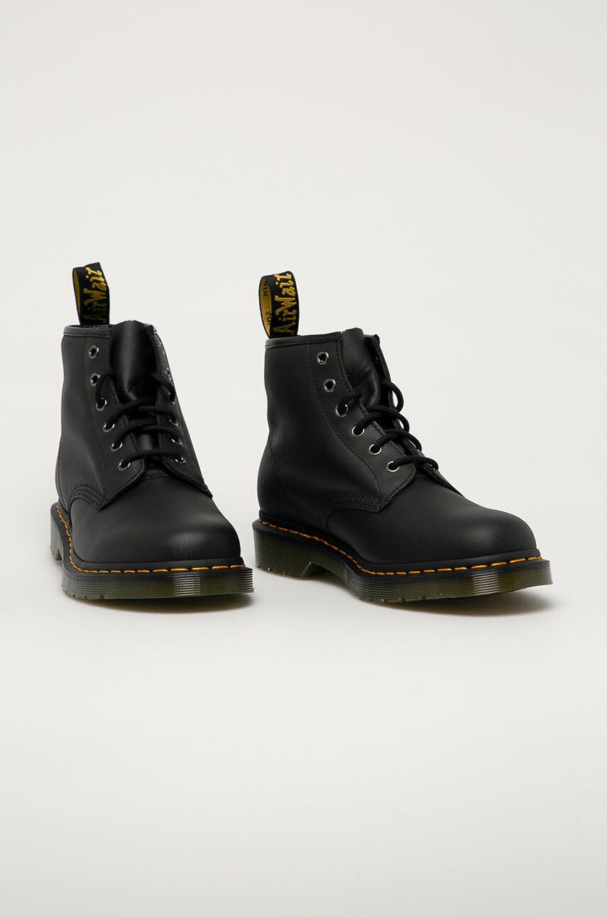 Dr. Martens Кожени туристически обувки 101 в черно - Pepit.bg