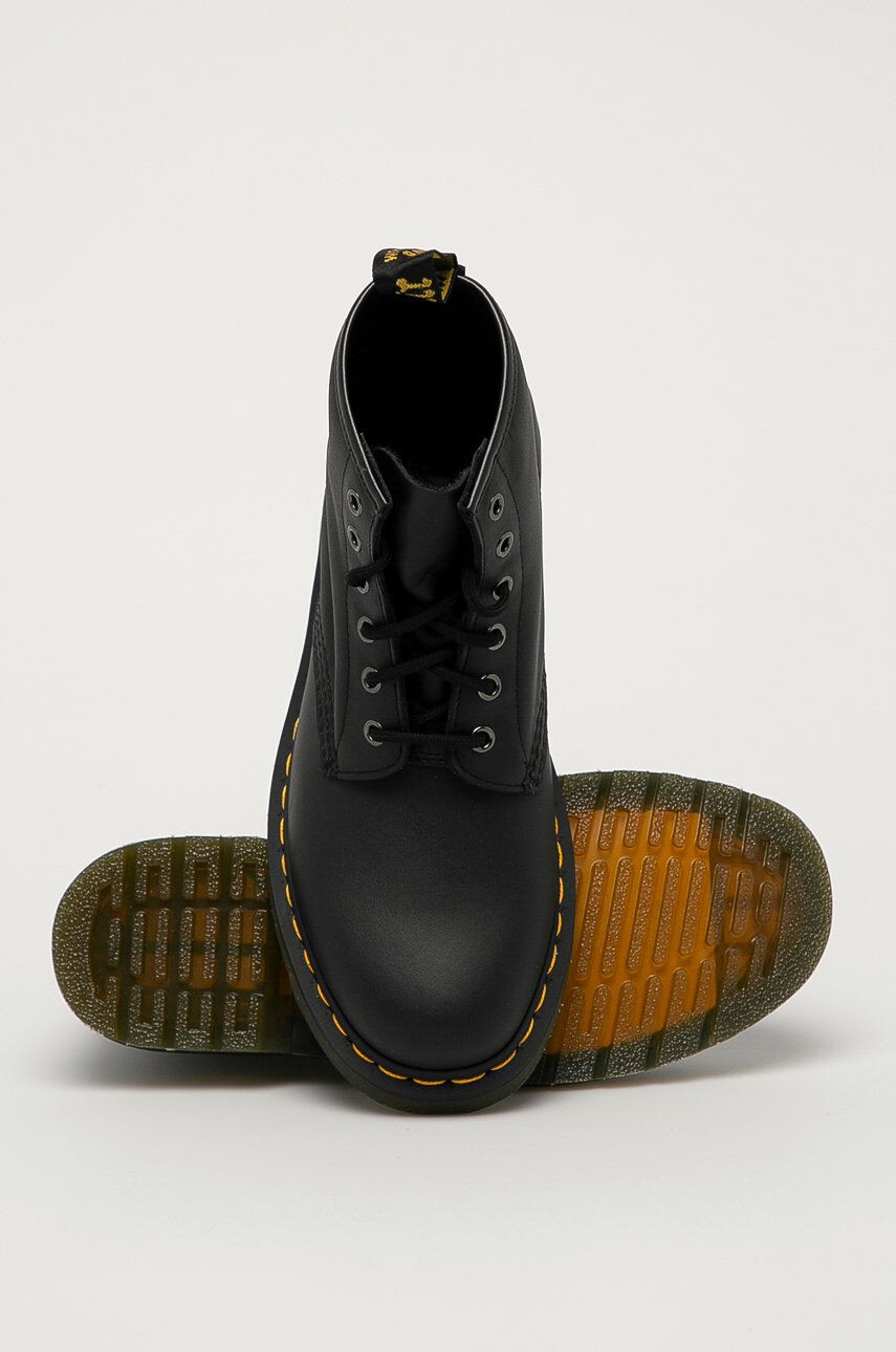 Dr. Martens Кожени туристически обувки 101 в черно - Pepit.bg