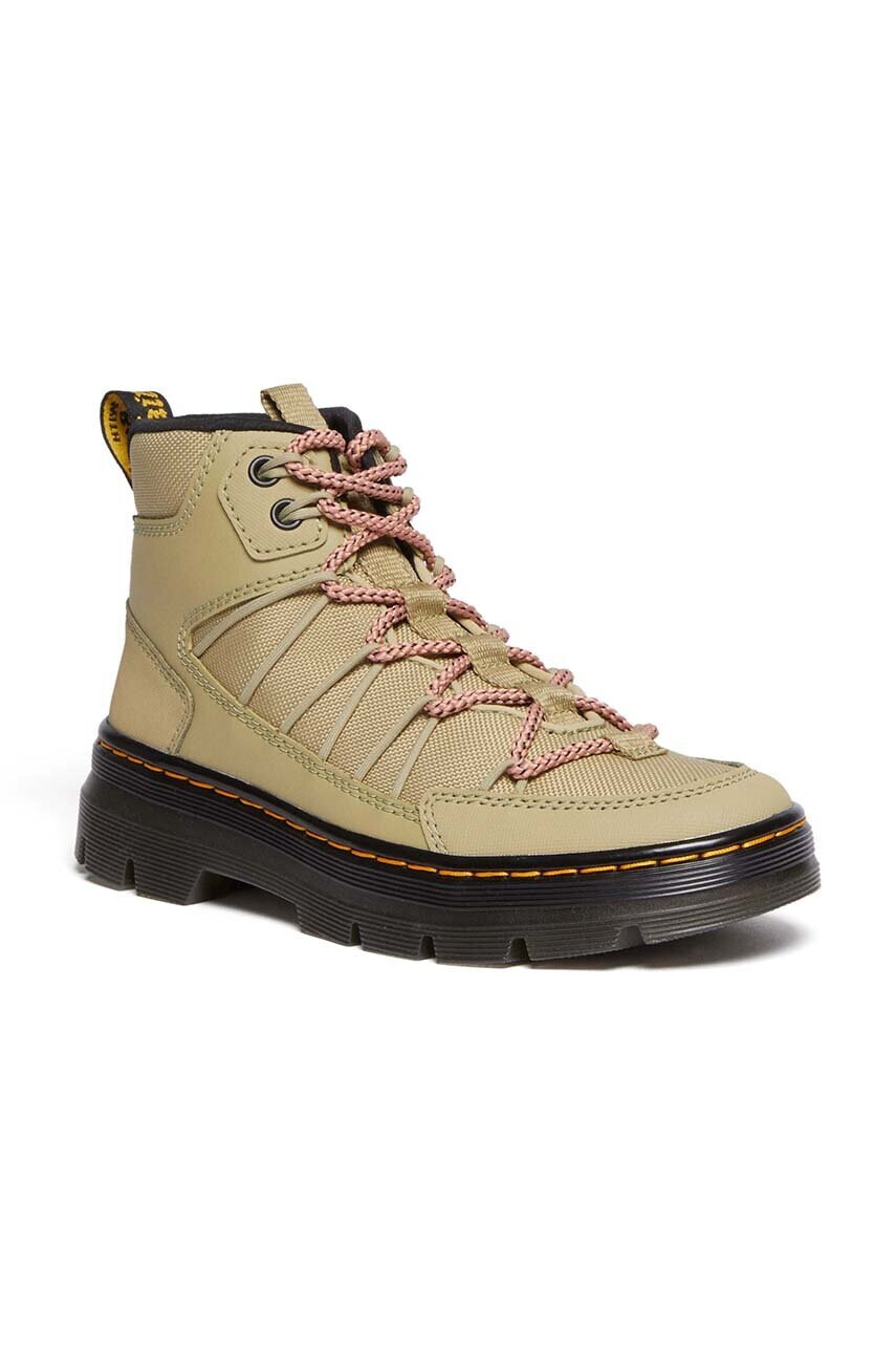 Dr. Martens Кубинки Buwick W в зелено с платформа DM30855358 - Pepit.bg