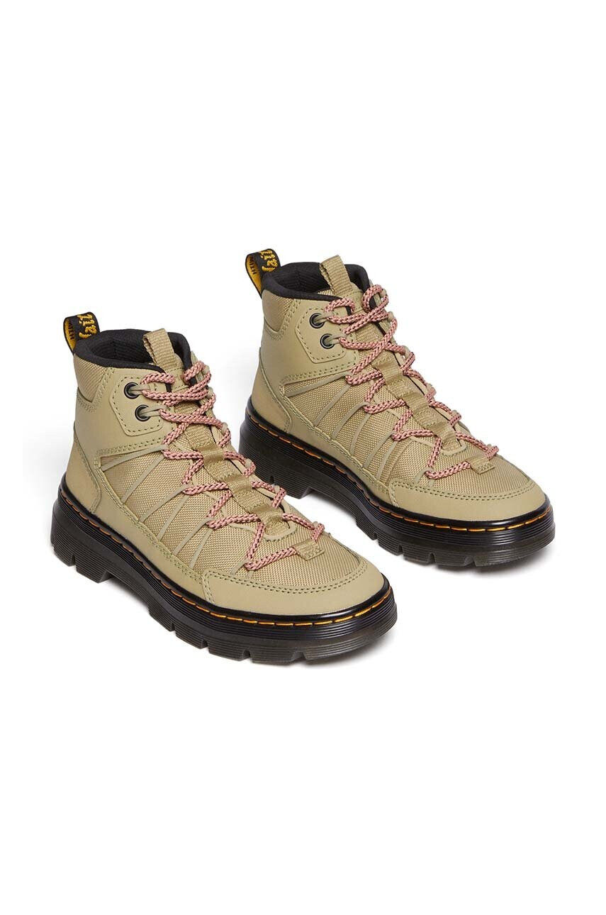 Dr. Martens Кубинки Buwick W в зелено с платформа DM30855358 - Pepit.bg