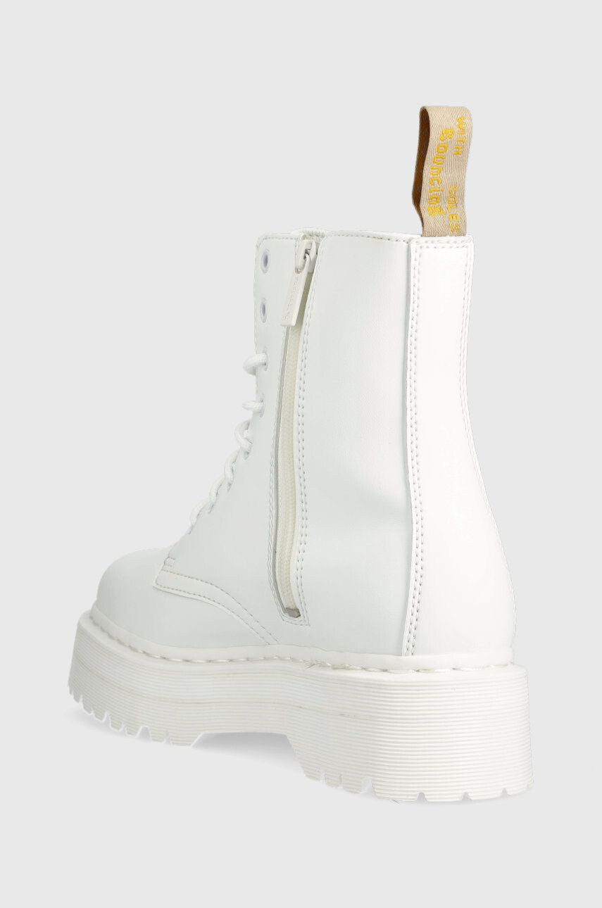 Dr. Martens Кубинки V Jadon II Mono в бяло с платформа - Pepit.bg