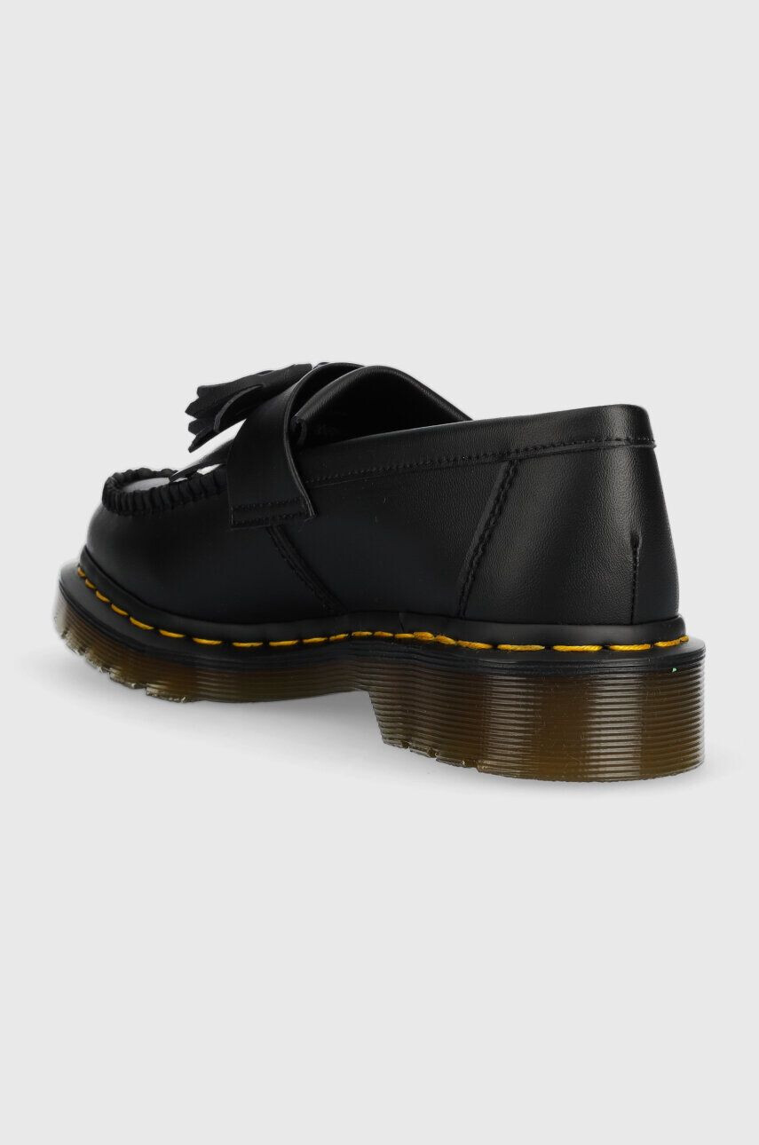 Dr. Martens Мокасини Vegan Adrian в черно с равна подметка DM30744001 - Pepit.bg