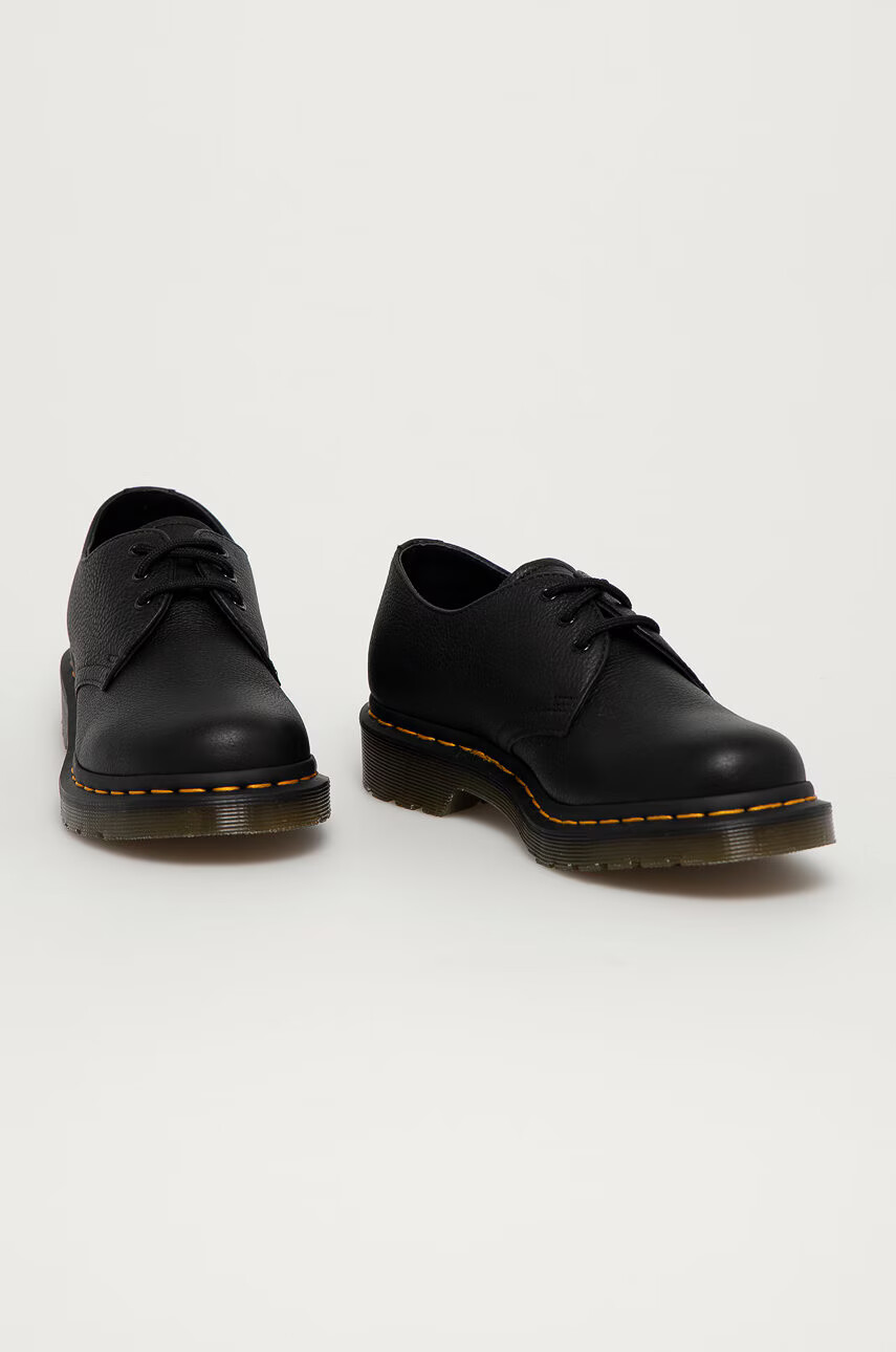 Dr. Martens Половинки обувки дамски в черно с равна подметка - Pepit.bg