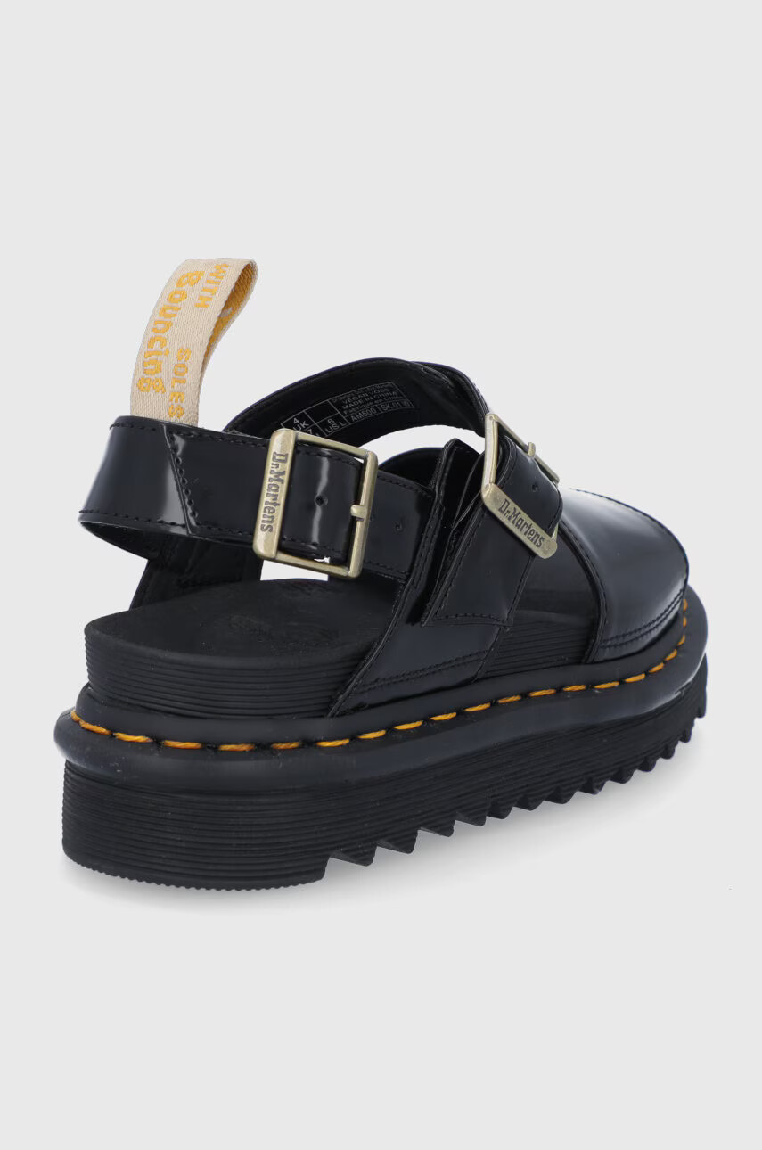 Dr. Martens Сандали Vegan Voss в черно с платформа - Pepit.bg