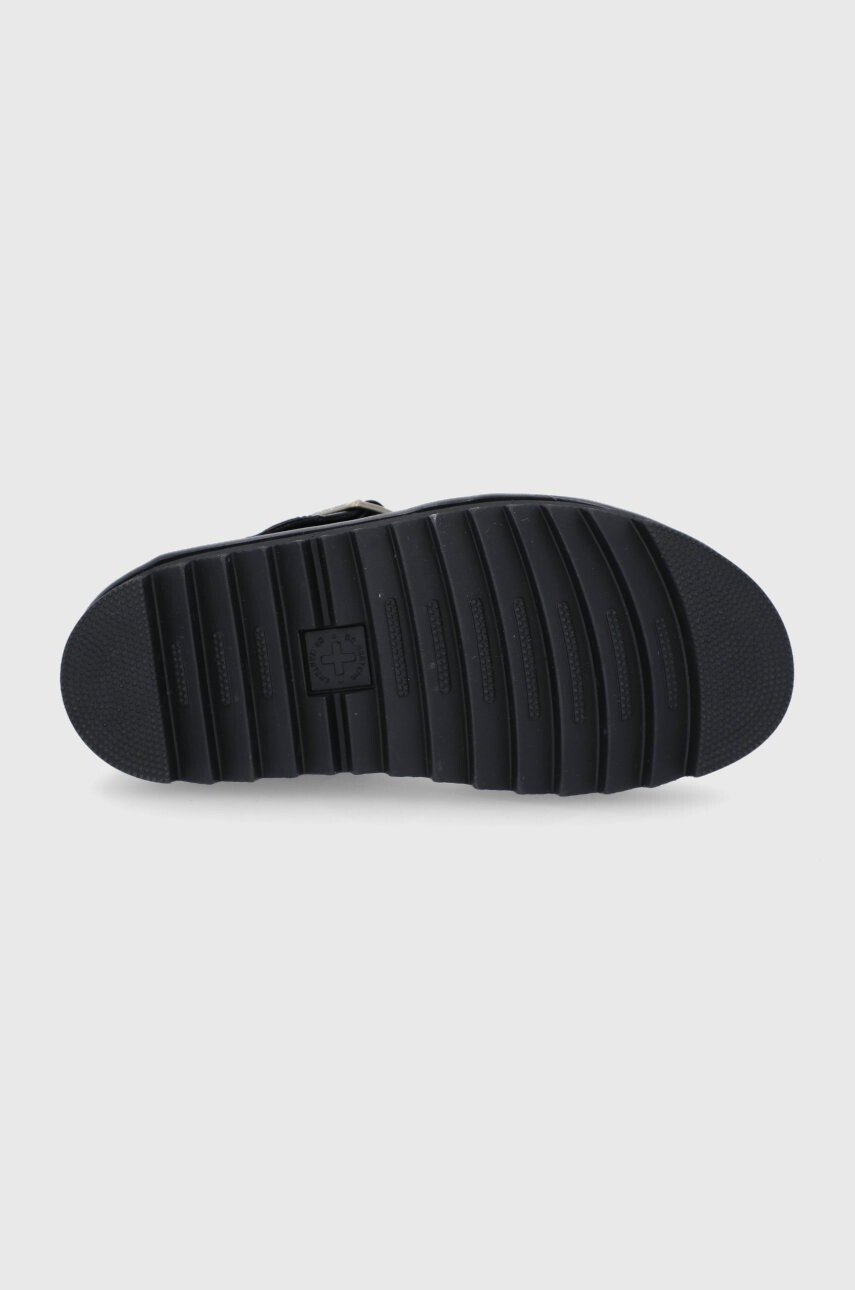 Dr. Martens Сандали Vegan Voss в черно с платформа - Pepit.bg