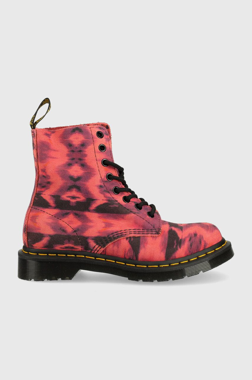 Dr. Martens Велурени кубинки - Pepit.bg